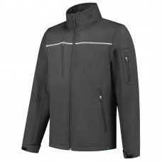 TRICORP SOFTSHELL JAS LUXE REWEAR 402701 DONKERGRIJS MAAT L ( a 1 st  )