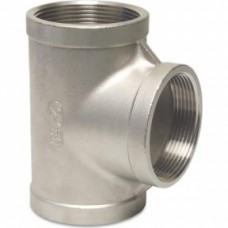 T-STUK F/F/F INOX FIG.130 1.1/2INMK VV ( a 1 st ) T-STUK F/F/F INOX FIG.130 1.1/2INMK VV ( a 1 st )