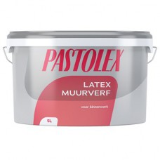 PASTOLEX LATEX MUURVERF10 LITER   OP KLEUR  RAL-9010  WIT ( a 1 BUS )