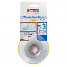 TESA SILICONENTAPE 4600 ZELFVULKANISEREND  25MM XTREME CONDITIONS TRANSPARANT ROL 3MTR ( a 1 ROL )