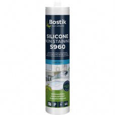 BOSTIK SILICONENKIT S960 WIT KOKER 310ML SILICONE NON STAINING ( a 1 st  )