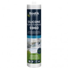 BOSTIK SILICONENKIT S960 ZILVERGRIJS KOKER 310ML SILICONE NON STAINING ( a 1 st  )