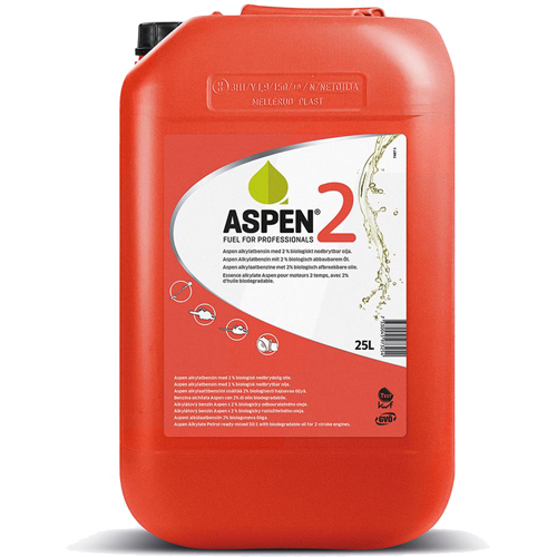 kwaliteit Stad bloem Dierentuin aspen 2 alkylaatbenzine (rood) voor 2-takt motoren can a 25 liter  milieuvriendelijk