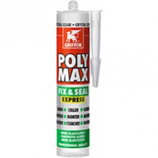 GRIFFON POLYMAX FIX & SEALEXPRESS 300GRCRYSTAL CLEAR ( a 1 st  )