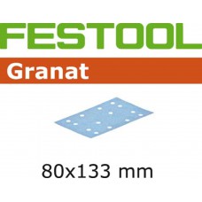 FESTOOL SCHUURSTROOK GRANAT STF 80X133 P120 PAK A 100 STUKS ( a 1 st  )