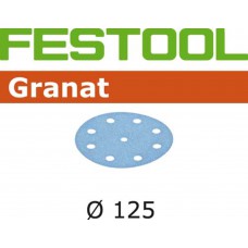 FESTOOL SCHUURPAPIER GRANAT STF D125/8 P120 GR/10 KORREL 120 ( a 1 PAK )
