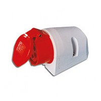 WANDCONTACTDOOS 415V 16A 5 POLIG ( a 1 st  )