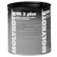 MOLYKOTE VET BR2 PLUS TEMPERATUUR -30 TOT +130GR. NLGI KLASSE 2 ZWART BLIK 1KG GV ( a 1 BUS )