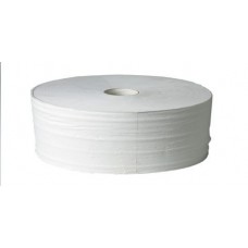 EURO TOILETPAPIER MAXI JUMBO 2-LAAGS TISSUE WIT ECO ROL 380MTR ( a 1 ROL )